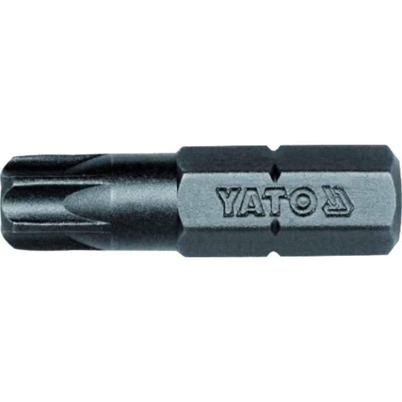 Yato 5 Pcs Torx T40x25mm 1/4 inch Drive Screwdriver Bit Set, YT-7820