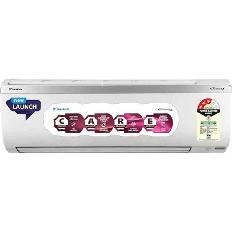 Daikin 1.4 Ton 3 Star White Split Inverter AC, FTKC48XV16VLA