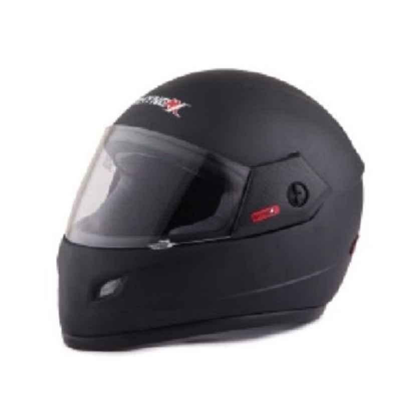 Rhynox Tendo Classic Medium Matt Black Full Face Motorcycle Helmet