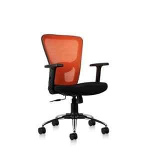CELLBELL C110 Leo Mesh Medium Back Orange Ergonomic Chair