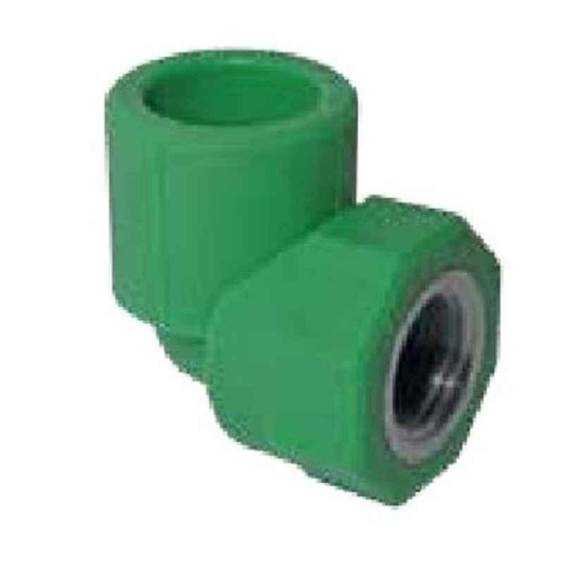 Hepworth 32mm x 3/4 inch PP-R Green Female Pipe Elbow, 4302103206421 (Pack of 75)