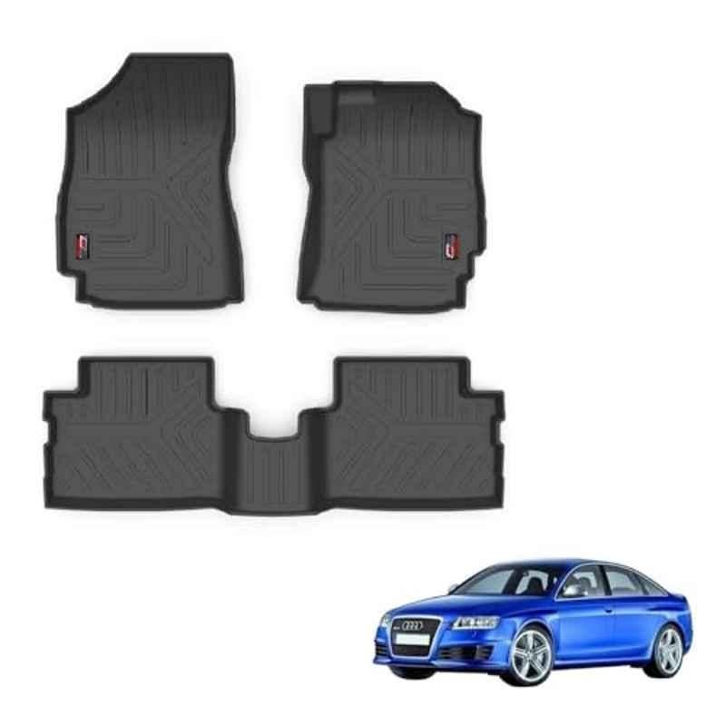 Kozdiko Thermoplastic Polyolefins 3D Life Long Car Floor Mat Set for Audi RS6