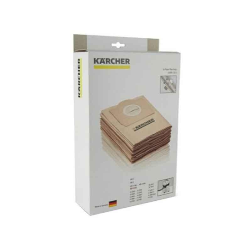 Karcher 5Pcs Brown Paper Filter Bag Set, 214562AC
