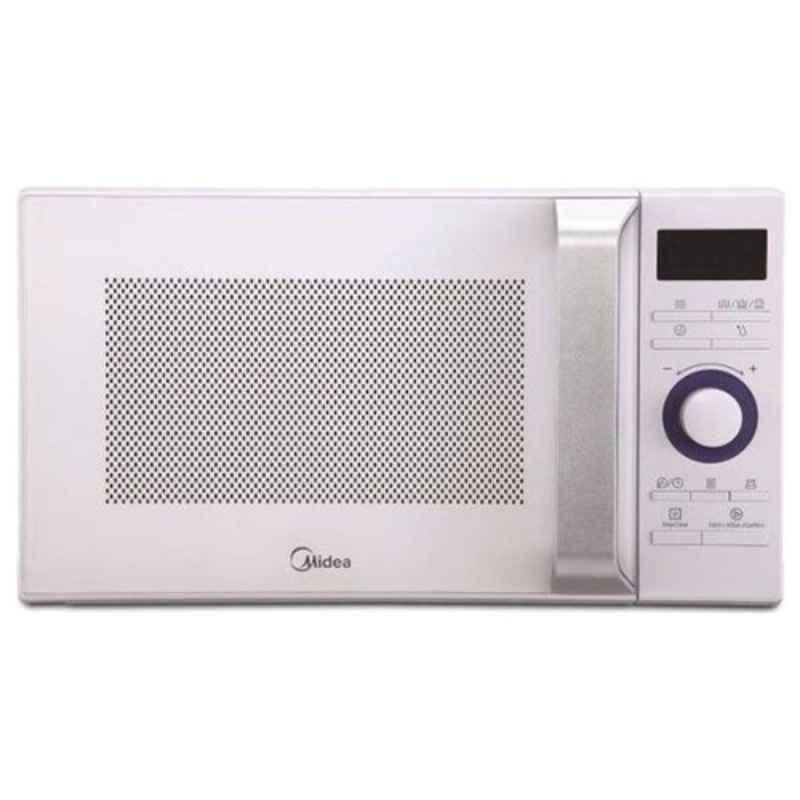 Midea 2100W 25L White Microwave Oven with Grill & Convection, AC925NN1