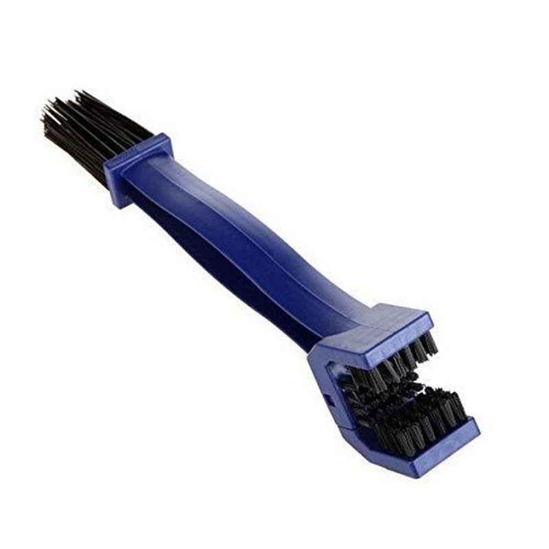 A4S Plastic Blue Chain Cleaner Brush for Motorcycle