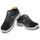 Allen Cooper AC-1582 Suede Leather Composite Cap Toe Black Work Safety Shoes, Size: 11