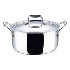 Vinod Platinum 1.8 Litre Induction Friendly Saucepot with Lid, PSO18 (Pack of 5)
