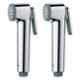 Joyway Bold Plastic Chrome Finish Silver Health Faucet Head (Pack of 2)