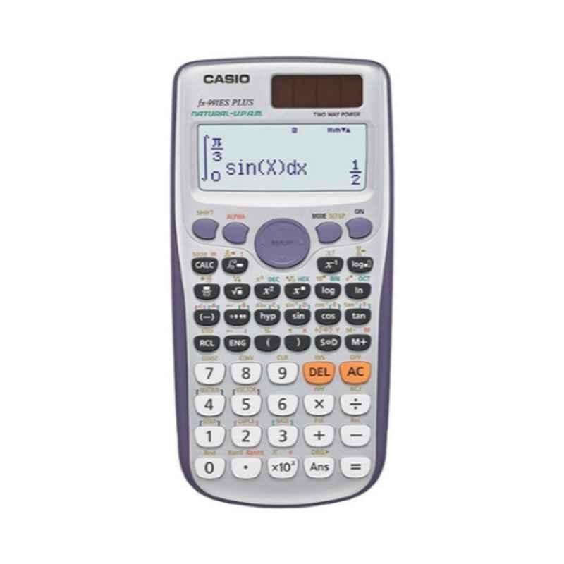 Casio FX-991ES Plus 161x80x12mm Plastic Silver, Black & White 2nd Edition Calculator