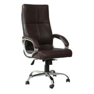 Modern India Leatherate Black High Back Office Chair, MI227