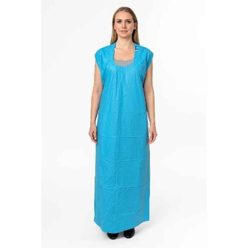 Unisoft PVC Light Blue Deluxe Apron, US_AP_01, Size: Free