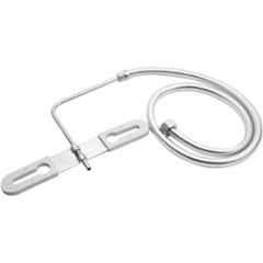 Gold Bell Amr Stainless Steel 304 Silver Toilet Bidet Jet Spray with 1 m Flush Valve