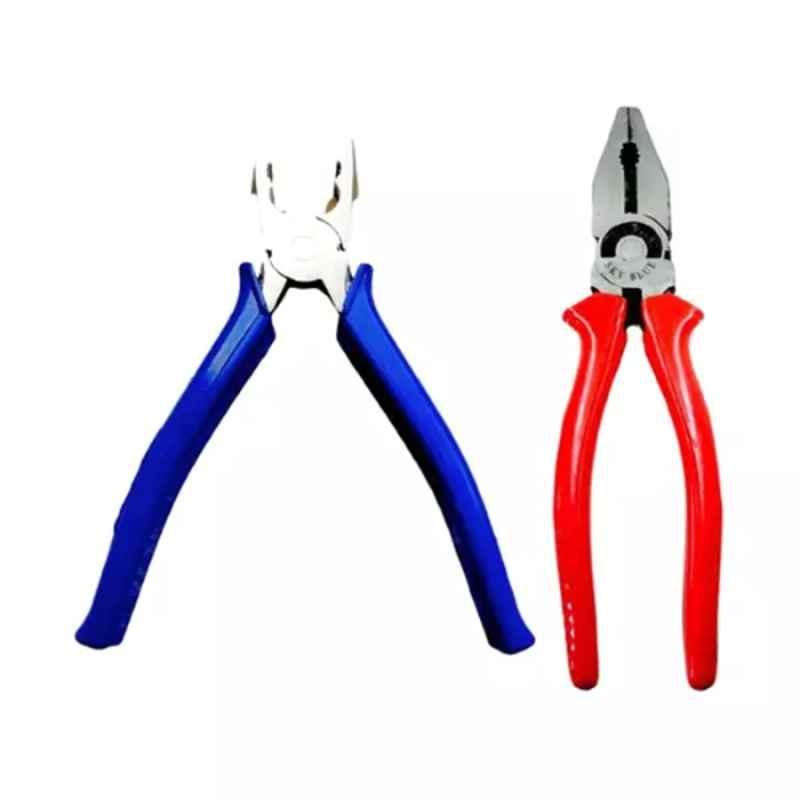 Sky Blue 2 Pcs 7.8 inch Lineman Plier Combo, SBE_PLIER_COMBOS_COMBO_182
