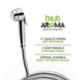 Biut Aroma 15mm ABS Chrome Finish Health Faucet with Brass Inserts, 1m Hose Pipe & Hook, HF-5117