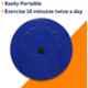 Pristyn Care Plastic 120kg Blue Acupressure Magnetic Tummy Twister, PC725