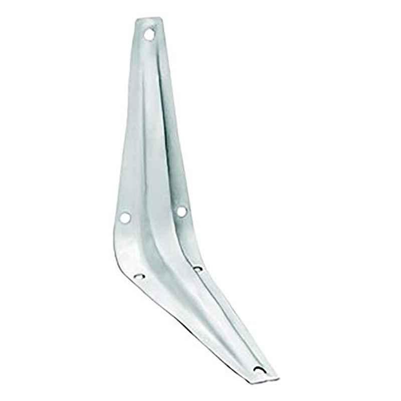National Hardware 12/14 inch Stainless Steel Grey Shelf Bracket, N172-619