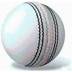 Gamers Hub Standard White Synthetic Cricket Leather Ball
