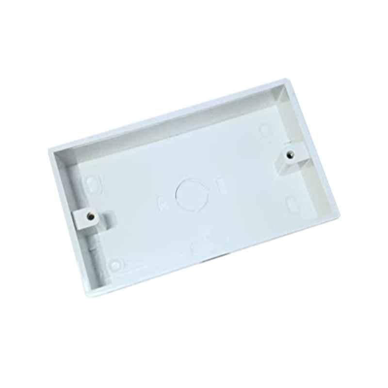 G&T 3x6 inch PVC White Box for Switch