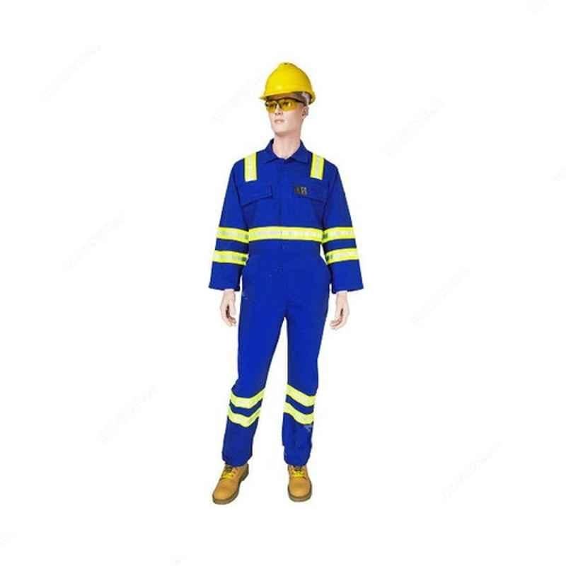 Empiral E310053201 Cotton Royal Blue Safety Coverall, Size: 3XL