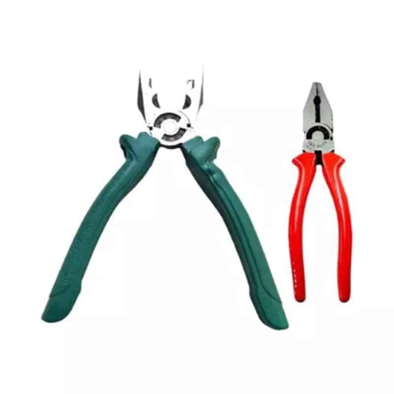 Sky Blue 2 Pcs 7.8 inch Lineman Plier Combo, SBE_PLIER_COMBO_MOD_01339
