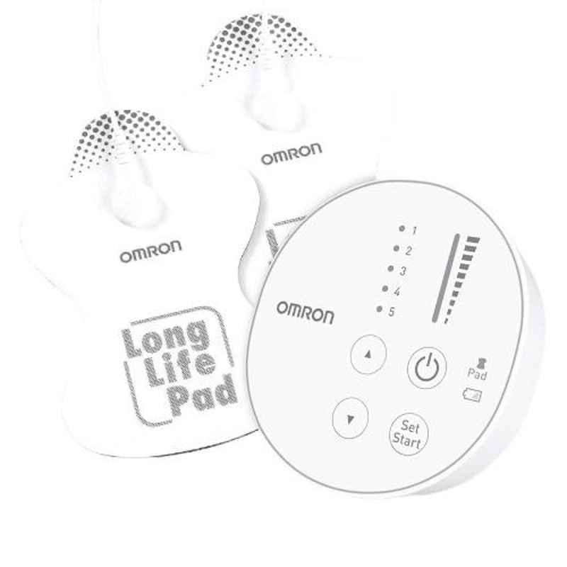 Omron HV-F013 White Electronic Pulse Massager