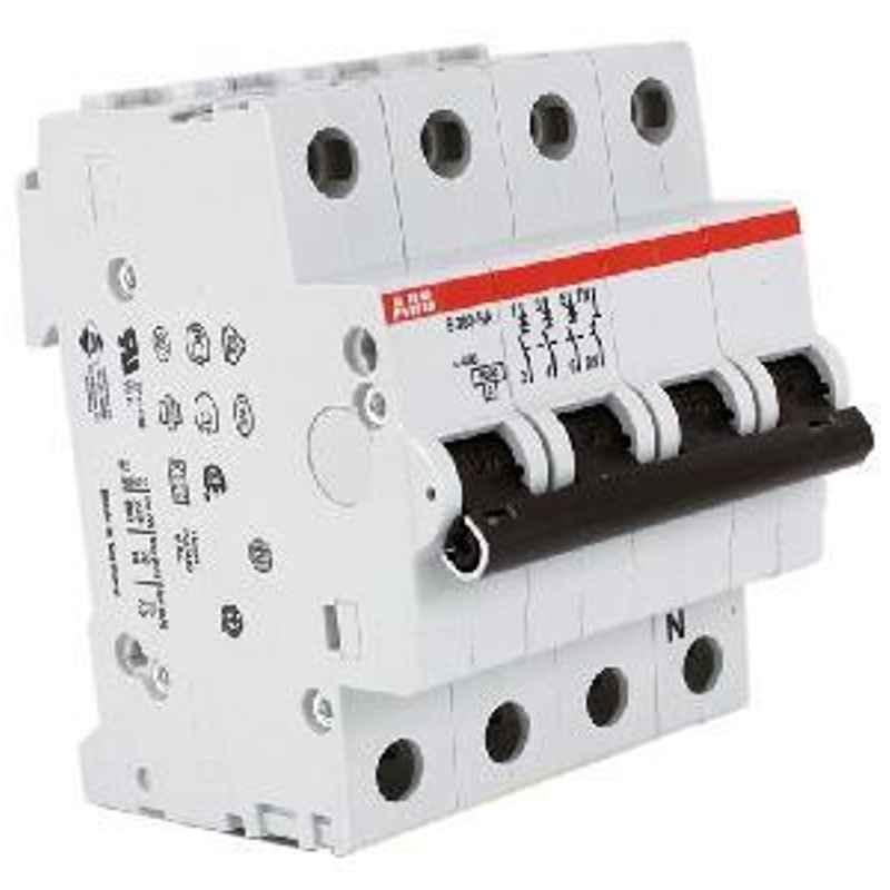 ABB 16A C Curve Four Pole Miniature Circuit Breakers - SH204M-C 16