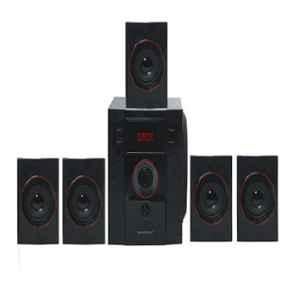 Krisons Genius-100 50W 5.1 Channel App Enabled Black Smart Home Theater