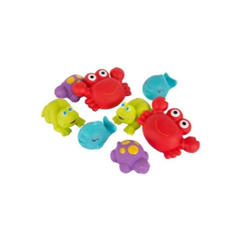 Playgro 8 Pcs Floating Sea Friends Bath Toy Set, PG0187483