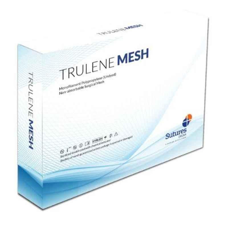 Trulene Mesh 4 Units 10x15cm Blue Bio-Compatible Surgical Mesh Box, TVM 115