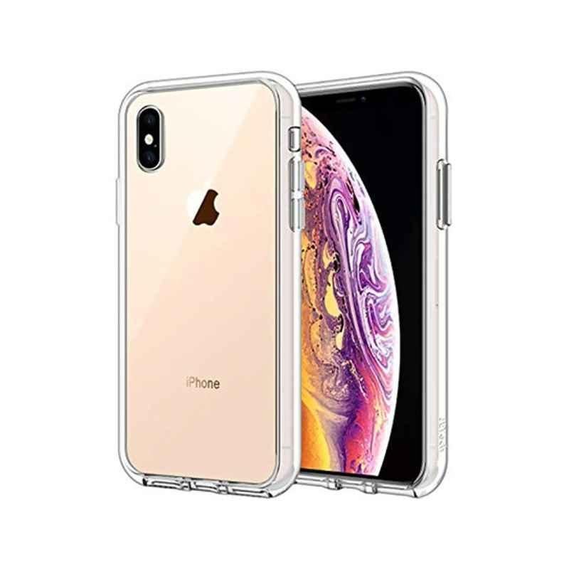 Jetech 3700- TPU & PC Clear Protective Case Cover for Apple iPhone XS & X