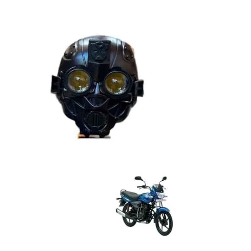 Kozdiko 55W Yellow & White 4 Pattern Bumble Bee Face Transformers Fog Light for Bajaj Platina 100, gf5eoencu153