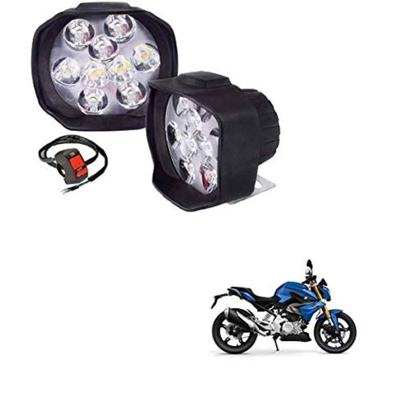 Kozdiko 2 Pcs Sheen 9 LED 6000k Cree LED Transformer Bumble Bee Style LED Fog Light Set for BMW G3 10R