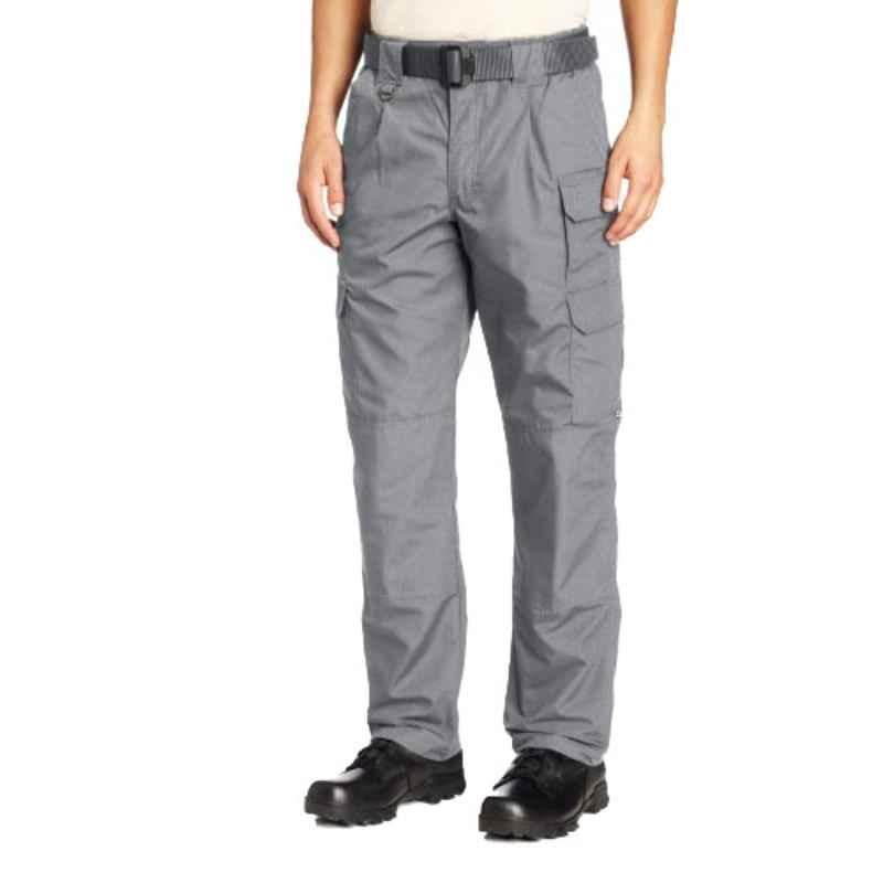 Superb Uniforms Cotton Grey Industrial Cargo Work Pant for Men, SUW/Gy/WT03, Size: 40 inch
