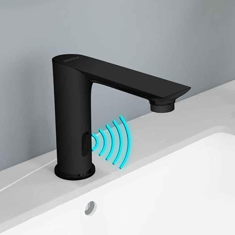 Plantex Pure Brass Chrome Sensor Tap for Wash Basin/Automatic Touchless Basin Tap/Pillar Tap- APS-8980-CHROME-BRAS-FAUCET-WITH-SENSR