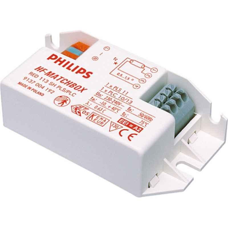 Philips HF-M RED 118 SH PL-C/PL-T 230-240V 18W HF Matchbox Red CFL Ballast, 913700423466