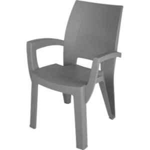 Supreme Villa Champagne Plastic & Polypropylene Outdoor Chair (Pack of 4)