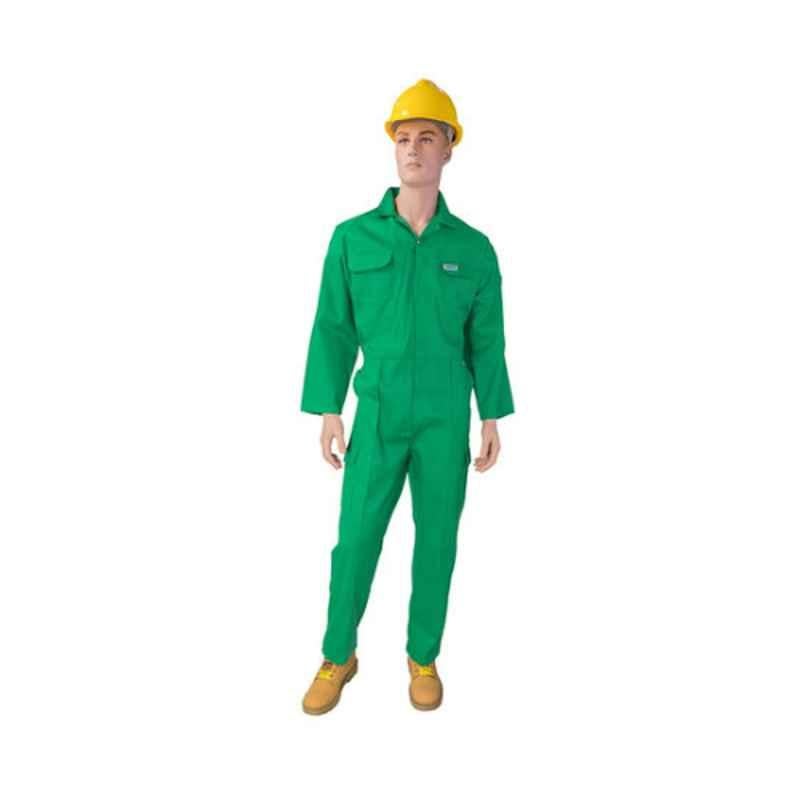 Ameriza XL Twill Cotton Green Safety Coverall, A105051004