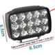 JBRIDERZ Bike 15 Led 15W Fog Lamp 2 Pcs Set With Switch For Yamaha Ybr