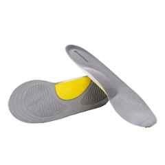Betterhood Orthotic Gel & Memory Foam Grey Arch Support Shoe Insole for Men & Women, Size: S