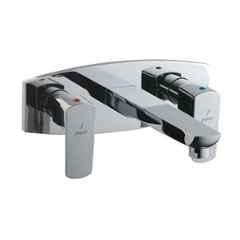 Jaquar Kubix Prime Black Matt Two Concealed Stop Cock Tap with Basin Spout, KUP-BLM-35433PM