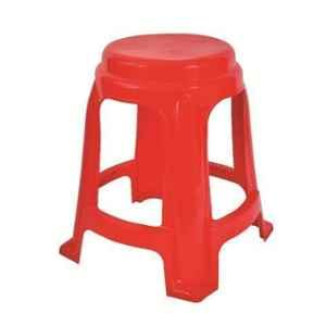 Supreme GEM 460x400x340mm Red Plastic Stool