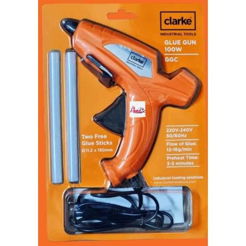 Clarke 100W Glue Gun with 2 Pcs Glue Stick