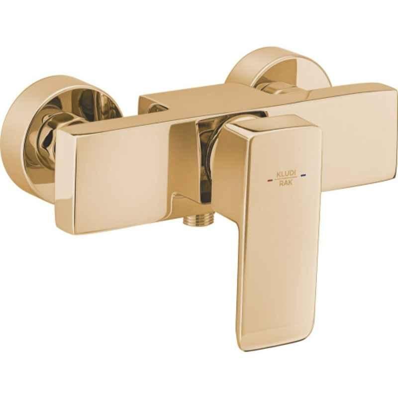 Kludi Rak Profile Star Brass Rose Gold DN15 Single Lever Shower Mixer, RAK14105.RG1