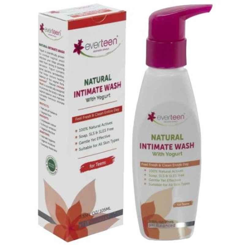 Everteen 105ml Yogurt Natural Intimate Wash for Feminine Hygiene