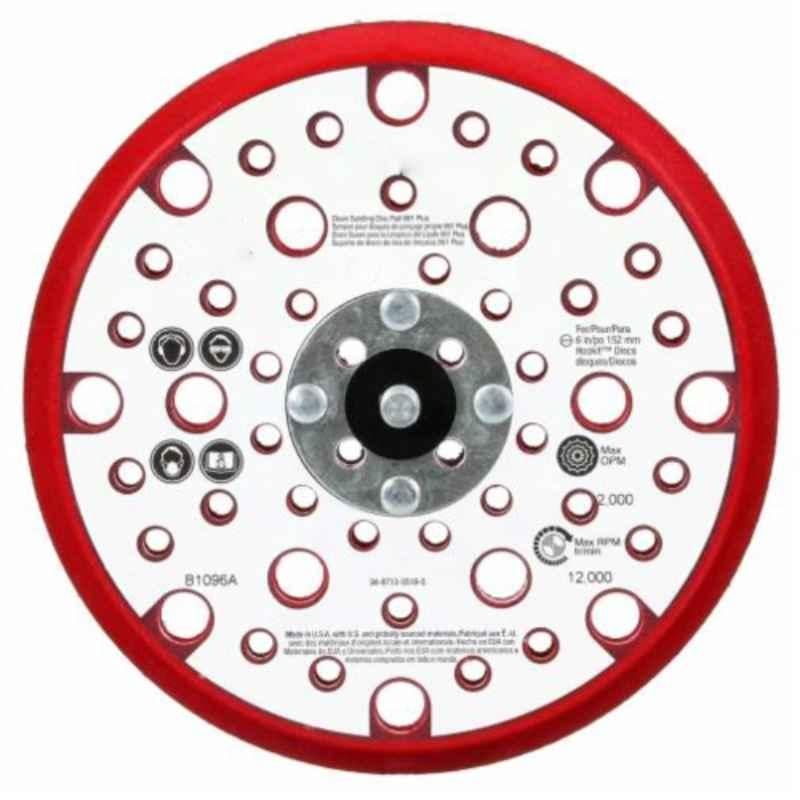 3M Xtract 152x9.52x15.8mm 53 Hole Low Profile Finishing Back-up Pad