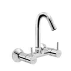 Somany Florence Brass Chrome Finish Sink Mixer with Swinging Spout, 272200190061