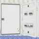 L&T 6 Ways Single Door IP30 TPN Phase Selector Distribution Board, DBPSR006SD