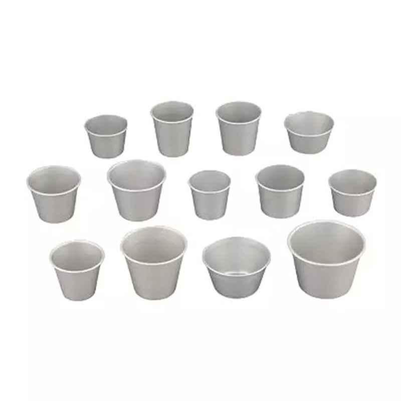 Lab Plus Nickel Crucible Lid Only 100 ml, LP-982 (Pack of 2)