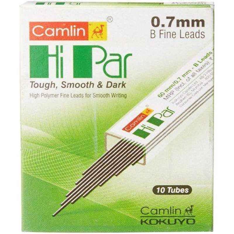 Camlin Hi-Par 0.7mm Pencil Lead, MP500P3693 (Pack of 500)