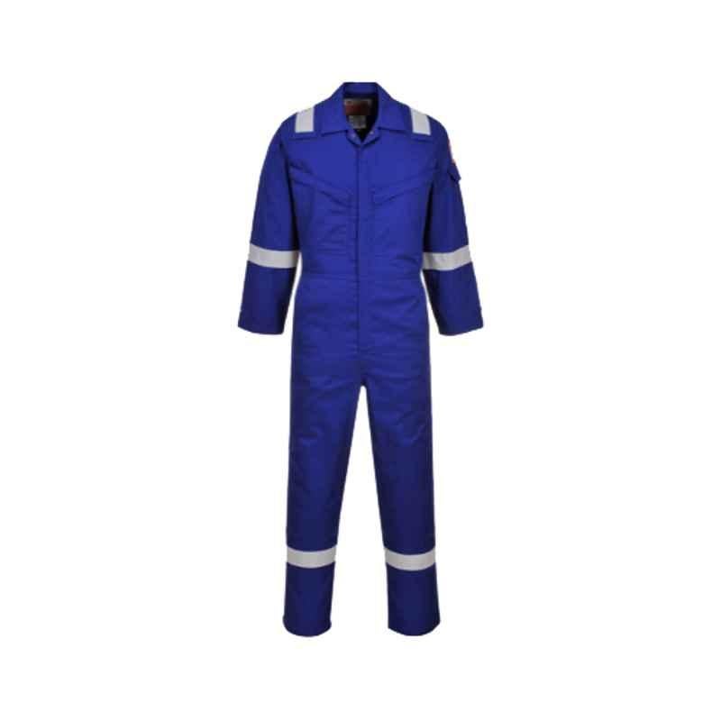 Portwest Araflame Plus 46 inch Navy Blue Flame Resistant Coverall, AF73